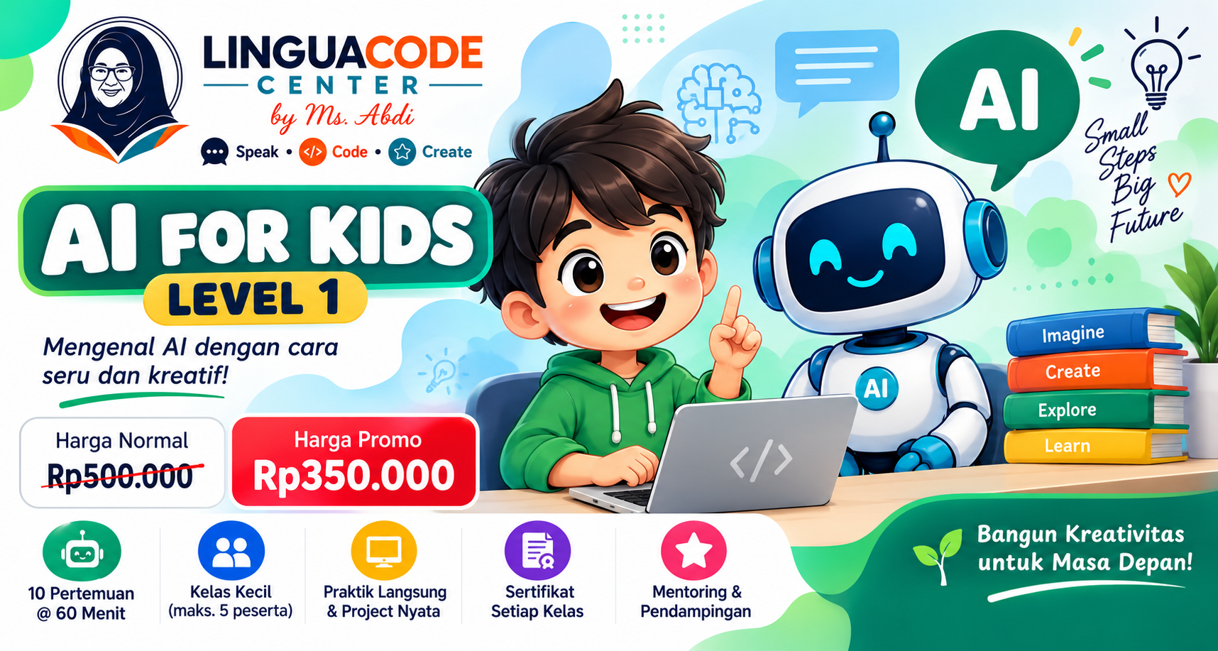 Kelas Artificial Intelligence LinguaCode Center